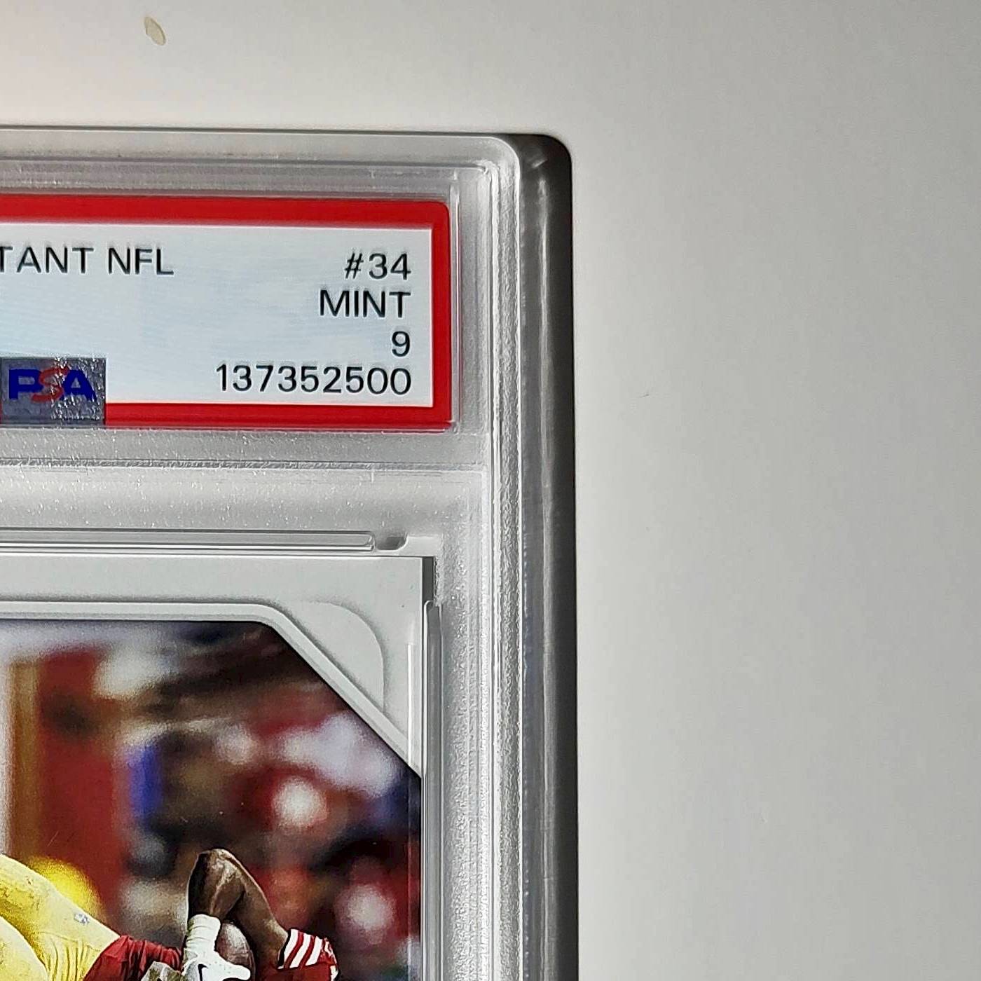 Jordan Mason Rookie 2024 Panini Instant NFL #34 PSA 9 Mint