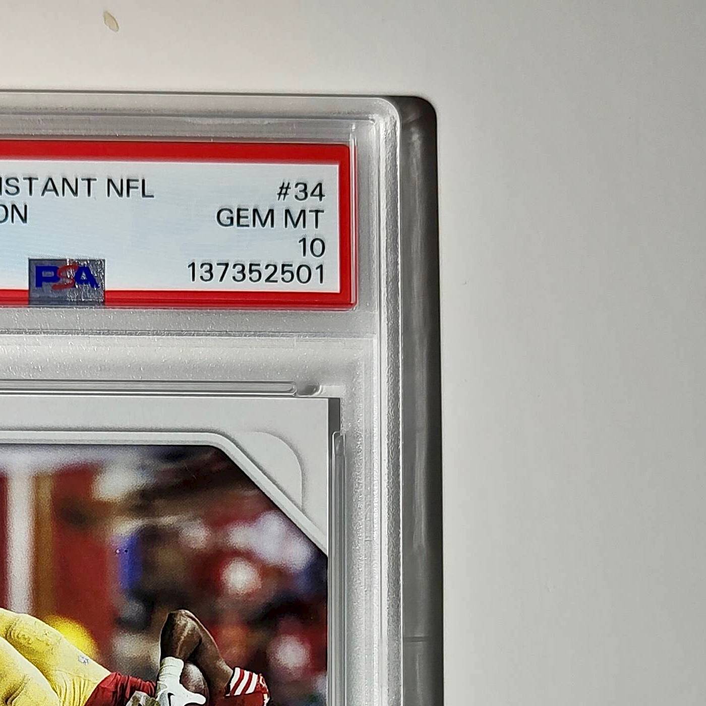 Jordan Mason Rookie 2024 Panini Instant NFL #34 PSA 10 Gem Mint