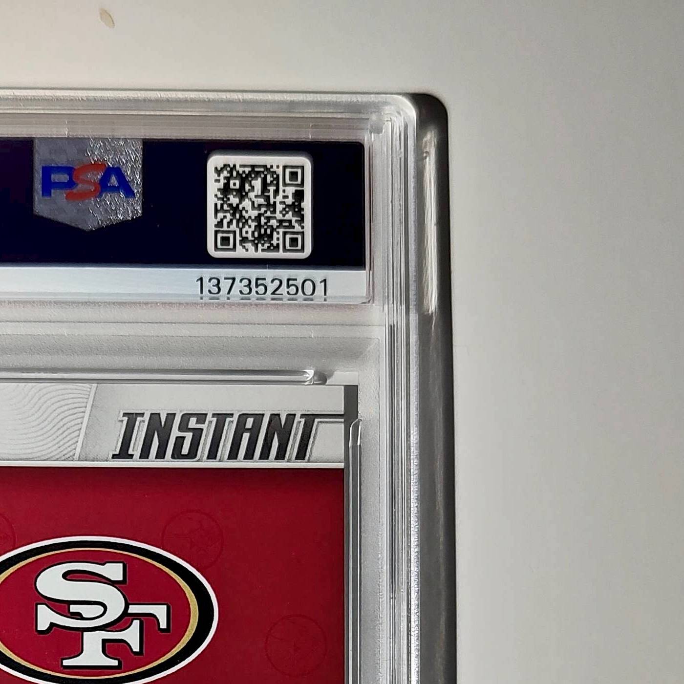 Jordan Mason Rookie 2024 Panini Instant NFL #34 PSA 10 Gem Mint