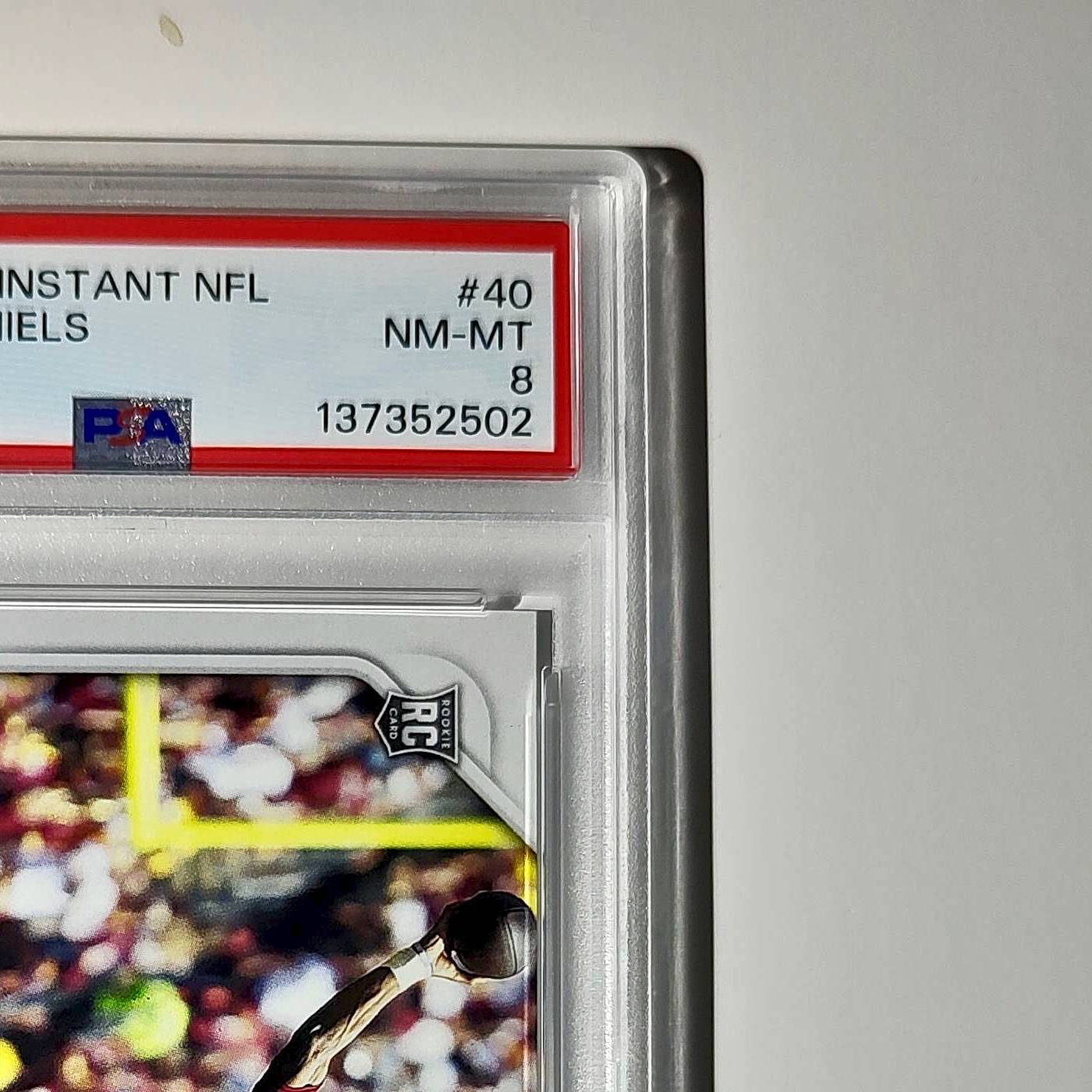Jayden Daniels Rookie 2024 Panini Instant NFL #40 PSA 8 NM-MT