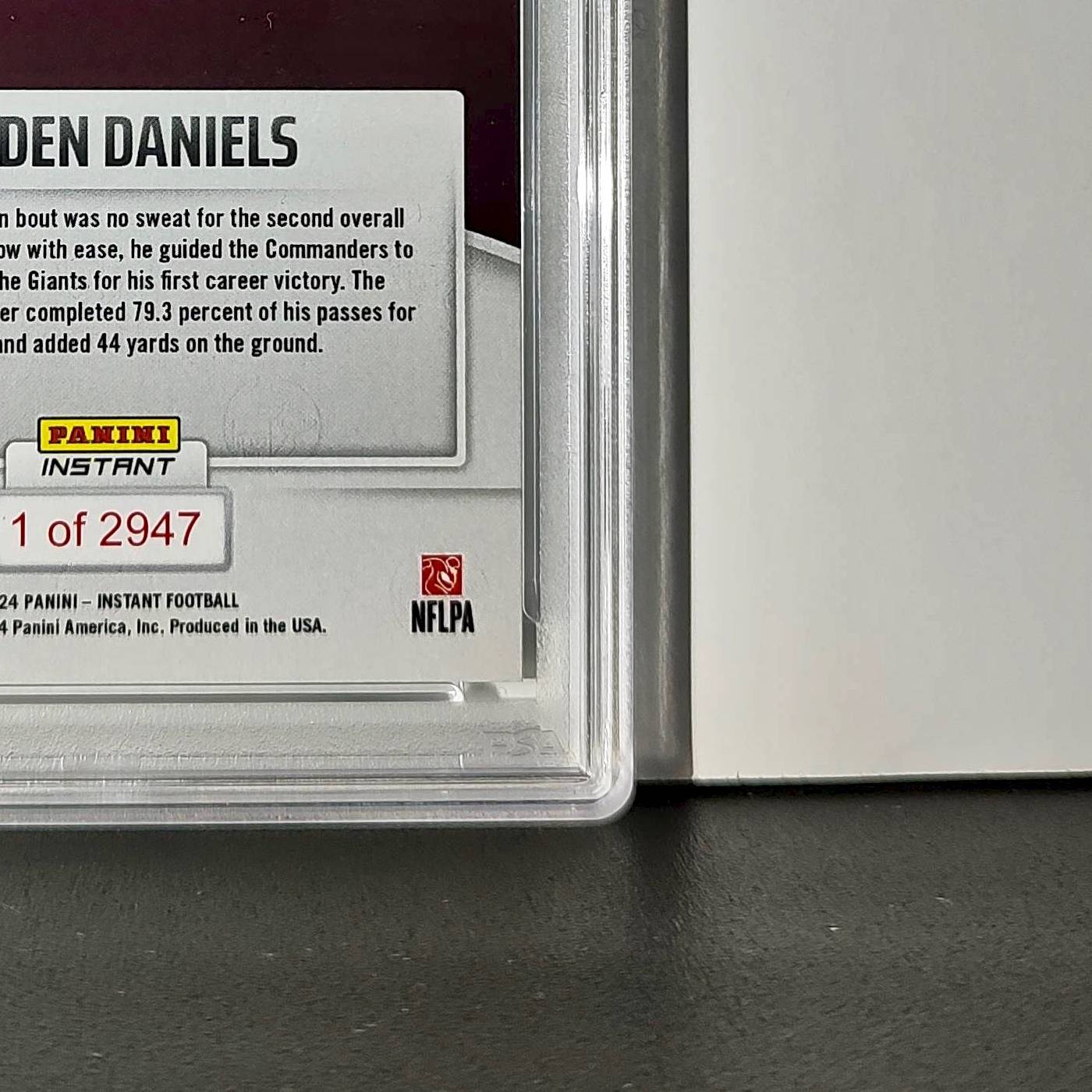 Jayden Daniels Rookie 2024 Panini Instant NFL #40 PSA 10 Gem Mint