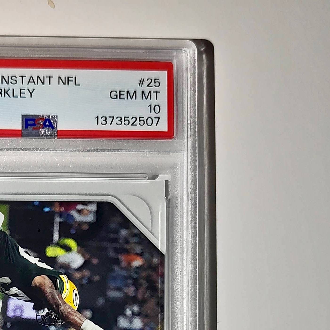 Saquon Barkley Rookie 2024 Panini Instant NFL #25 PSA 10 Gem Mint