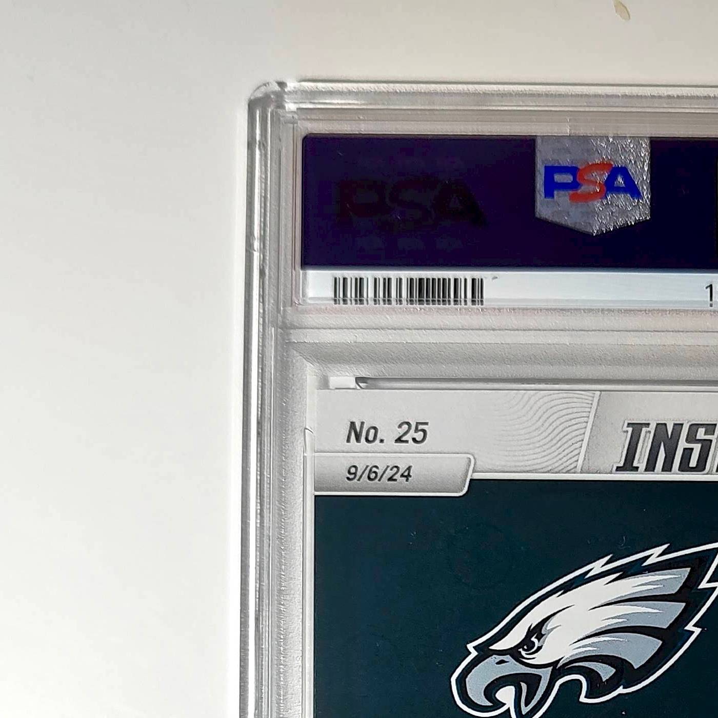 Saquon Barkley Rookie 2024 Panini Instant NFL #25 PSA 10 Gem Mint