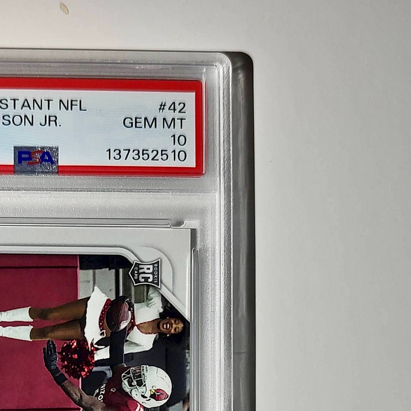 Marvin Harrison Jr. Rookie 2024 Panini Instant NFL #42 PSA 10 Gem Mint