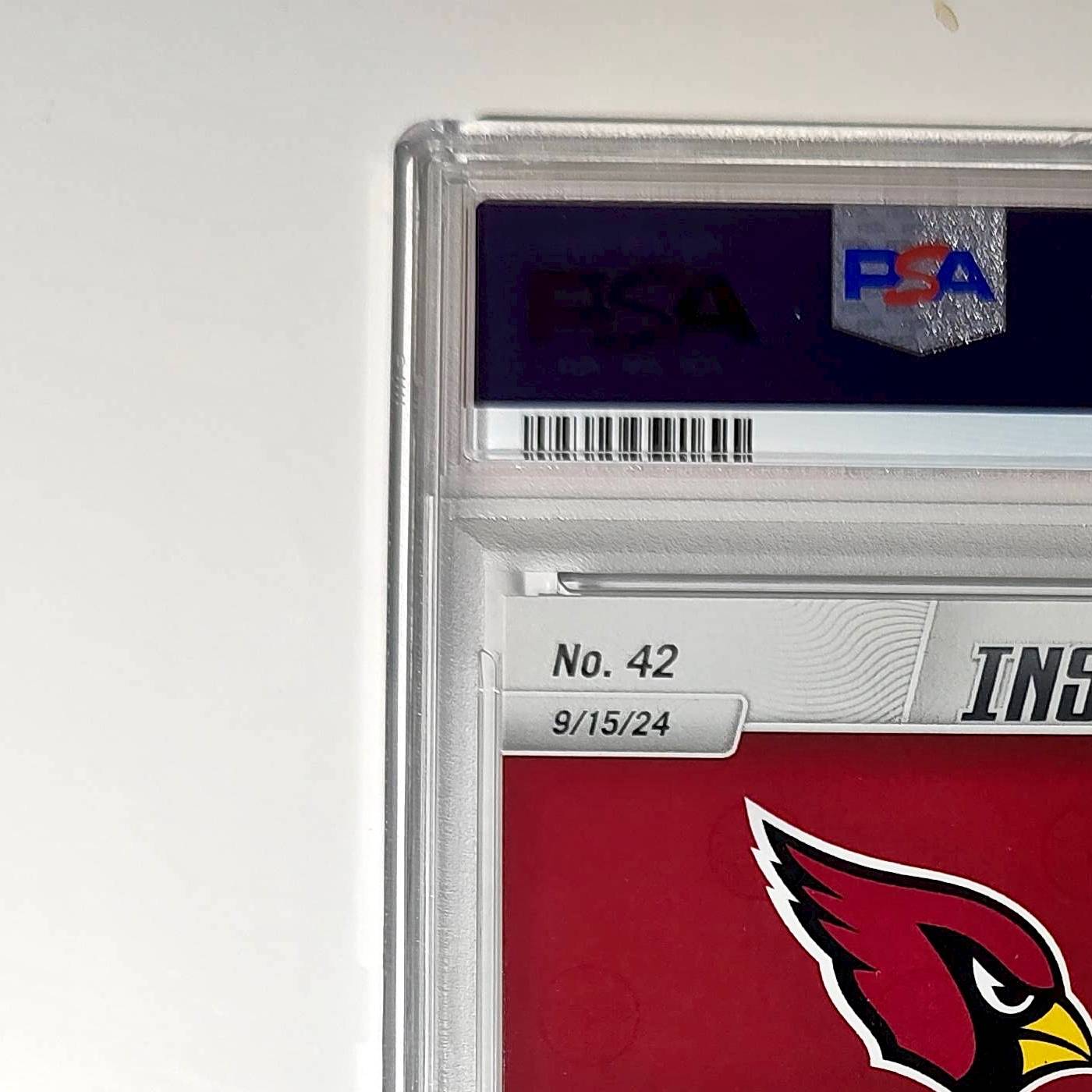 Marvin Harrison Jr. Rookie 2024 Panini Instant NFL #42 PSA 10 Gem Mint