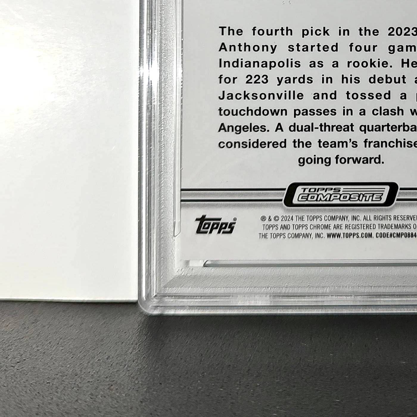 Anthony Richardson Rookie 2023 Topps Chrome ALL-ETCH #CAE-24 PSA 10 Gem Mint