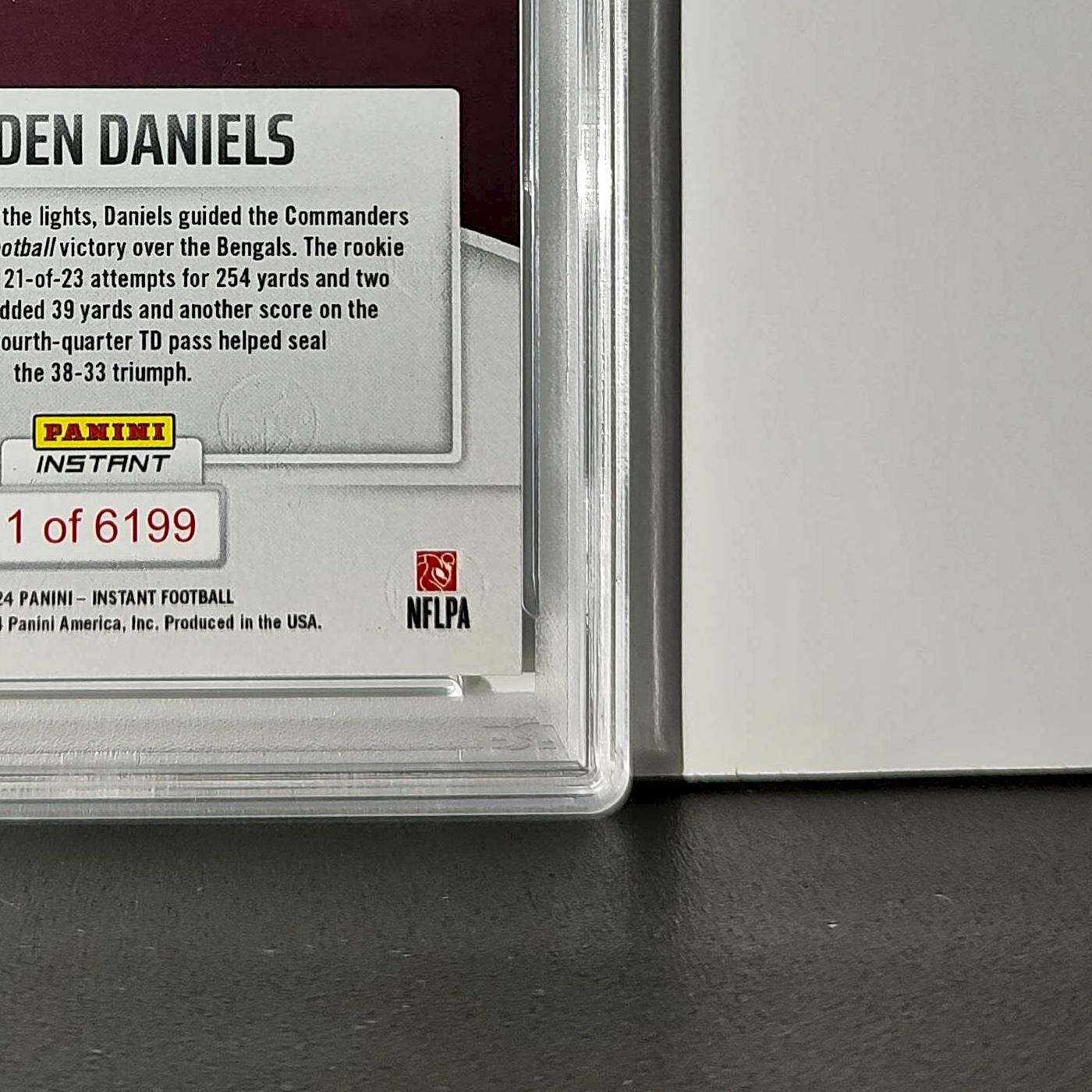 Jayden Daniels Rookie 2024 Panini Instant NFL #54 PSA 10 Gem Mint