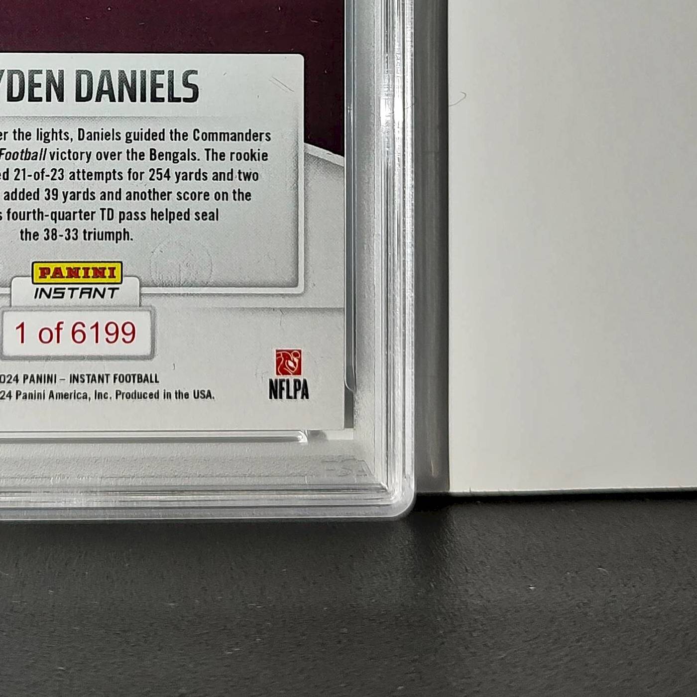 Jayden Daniels 2024 Panini Instant NFL Rookie #54 PSA 10 Gem Mint