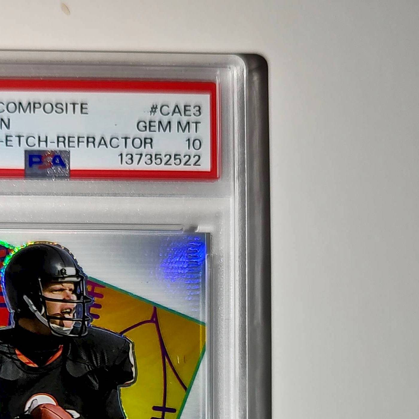 Jim McMahon 2023 Topps Chrome ALL-ETCH Refractor #CAE-3 PSA 10 Gem Mint