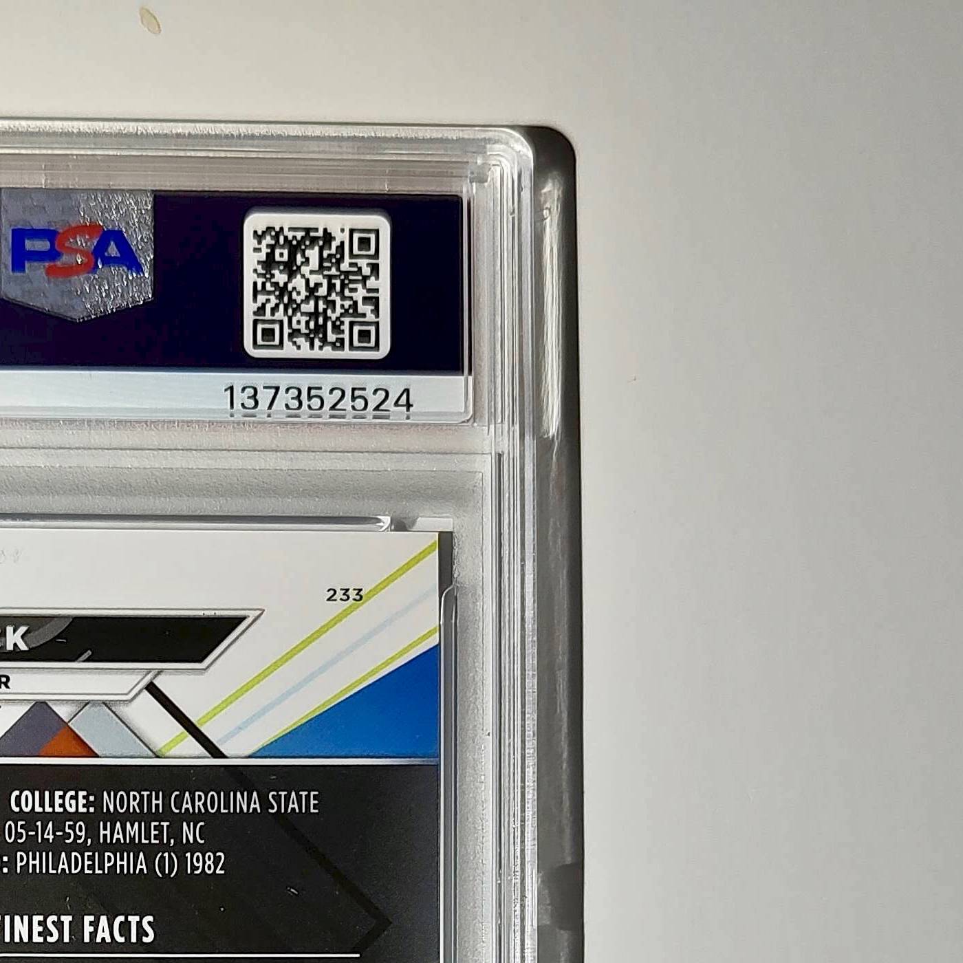 Mike Quick 2023 Topps Finest 002/125 #233 Purple Refractor PSA 10 Gem Mint