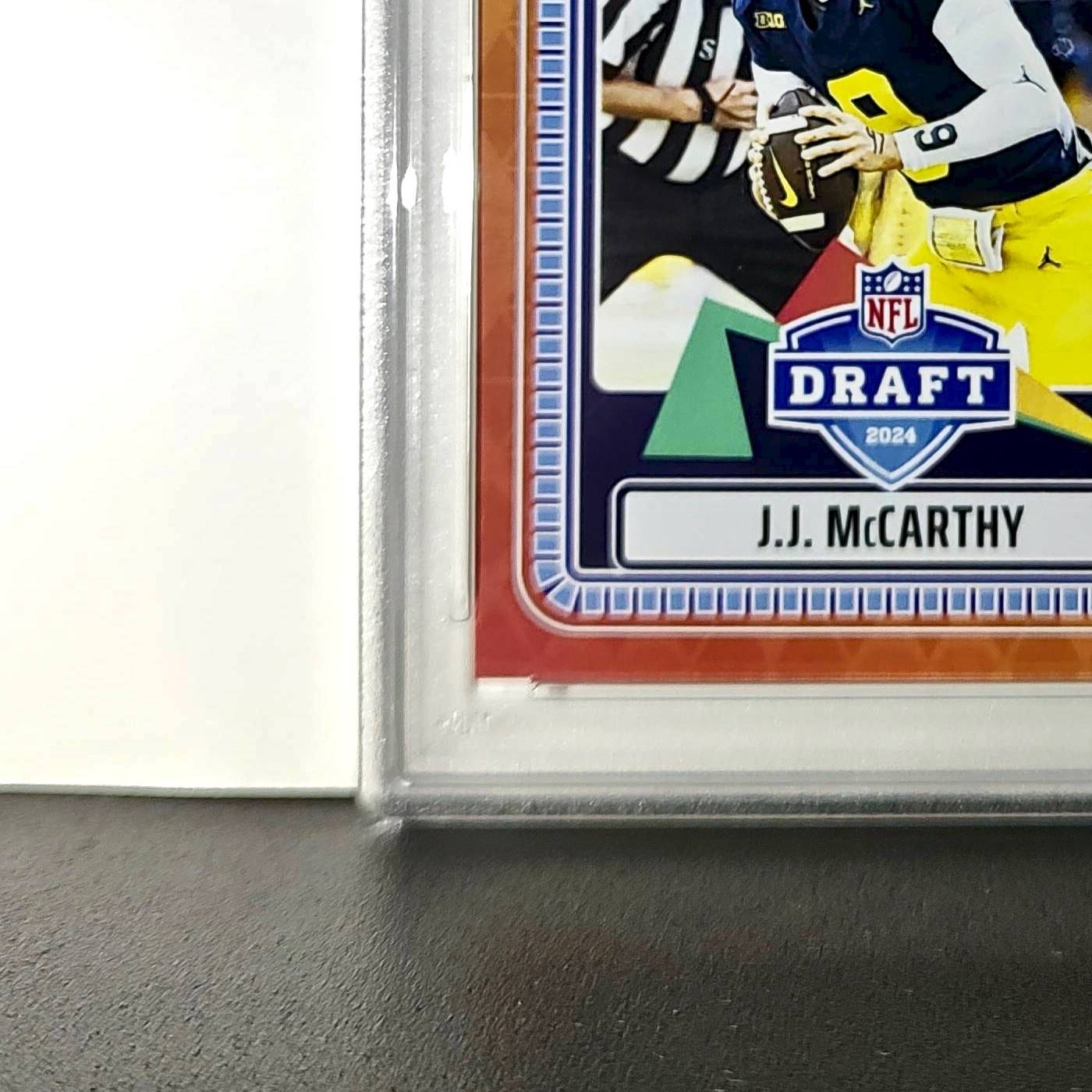 J.J. McCarthy 2023 Panini Instant Draft Night #NFLDN-1 PSA 9 Mint