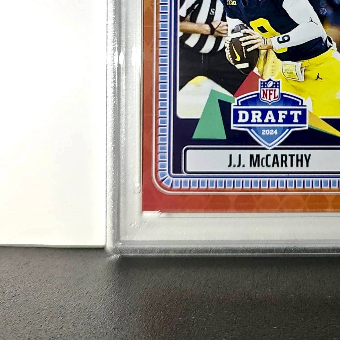 J.J. McCarthy 2023 Panini Instant Draft Night #NFLDN-1 PSA 9 Mint