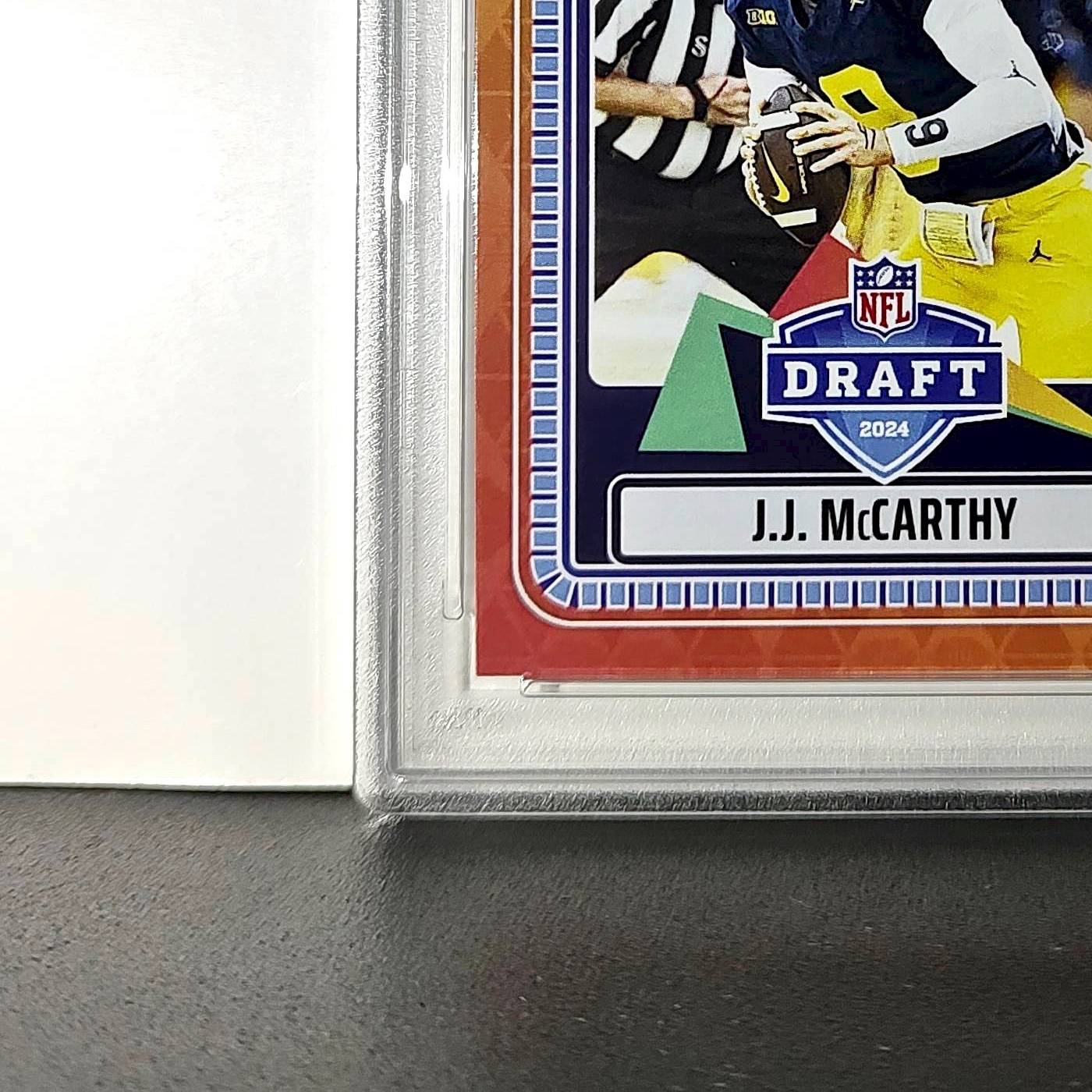 J.J. McCarthy 2023 Panini Instant Draft Night #NFLDN-1 PSA 9 Mint