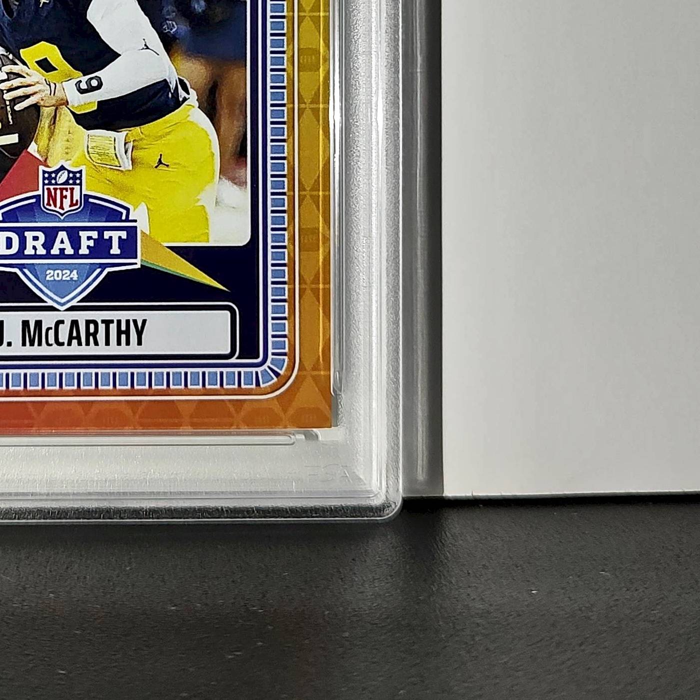 J.J. McCarthy 2023 Panini Instant Draft Night #NFLDN-1 PSA 9 Mint