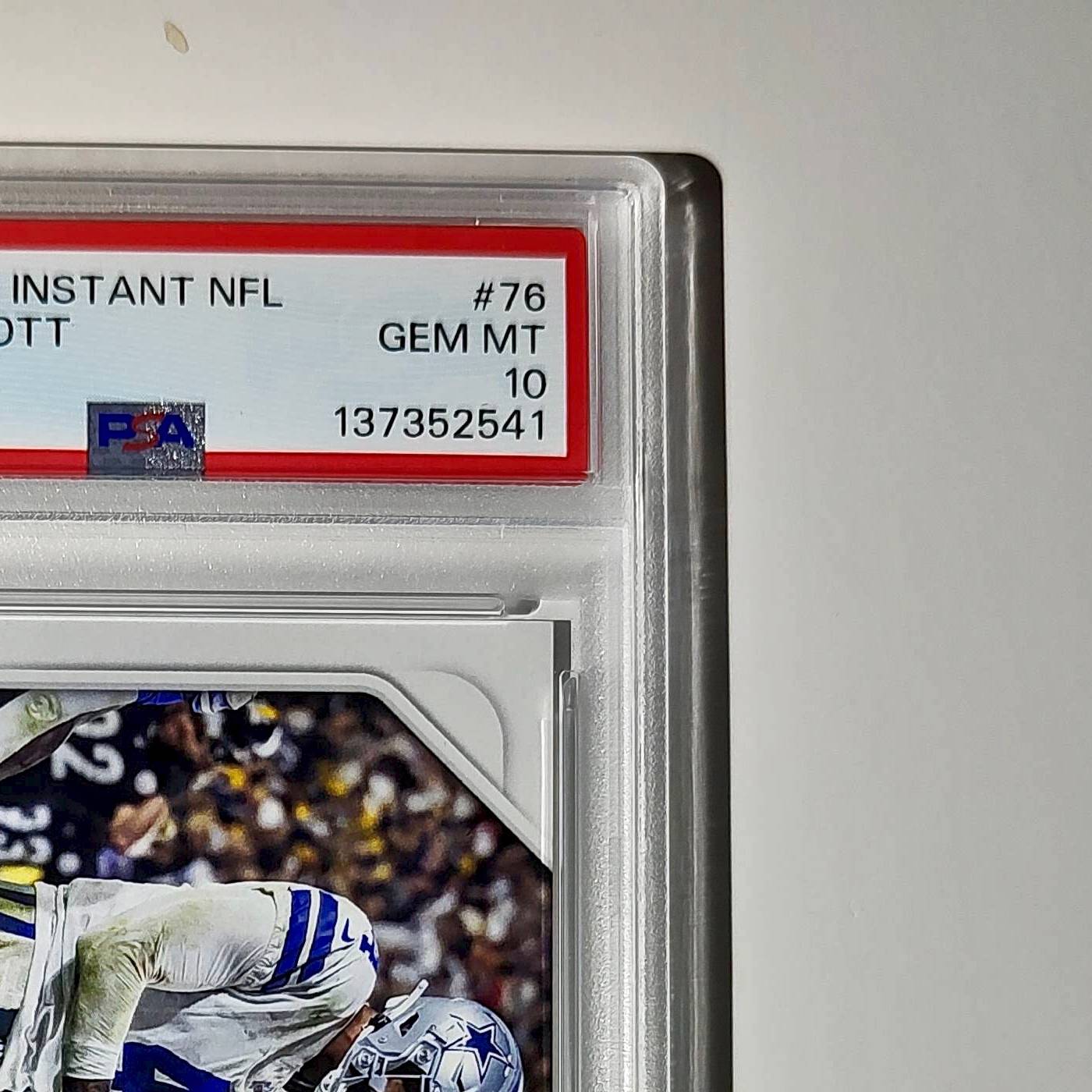 Dak Prescott Rookie 2024 Panini Instant NFL #76 PSA 10 Gem Mint