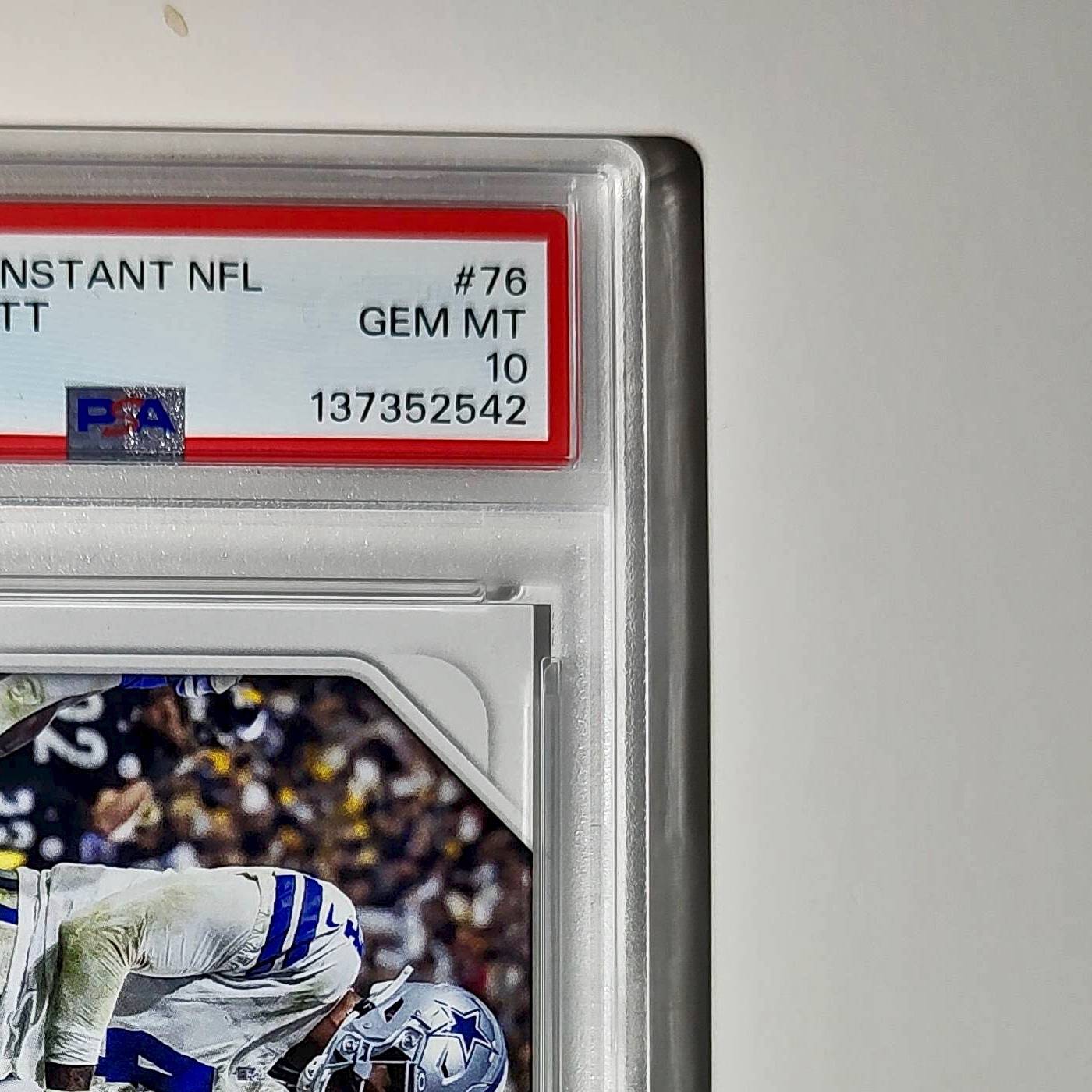 Dak Prescott Rookie 2024 Panini Instant NFL #76 PSA 10 Gem Mint