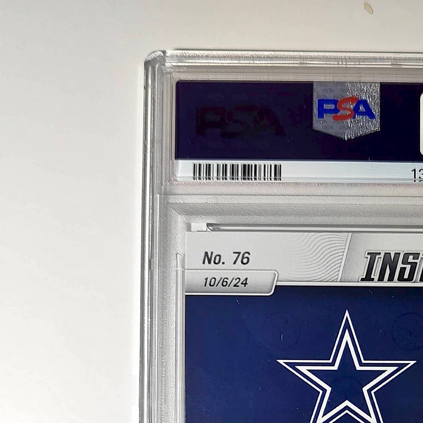 Dak Prescott Rookie 2024 Panini Instant NFL #76 PSA 10 Gem Mint