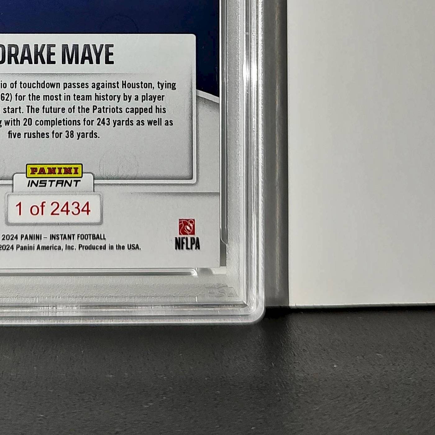Drake Maye Rookie 2024 Panini Instant NFL #83 PSA 10 Gem Mint