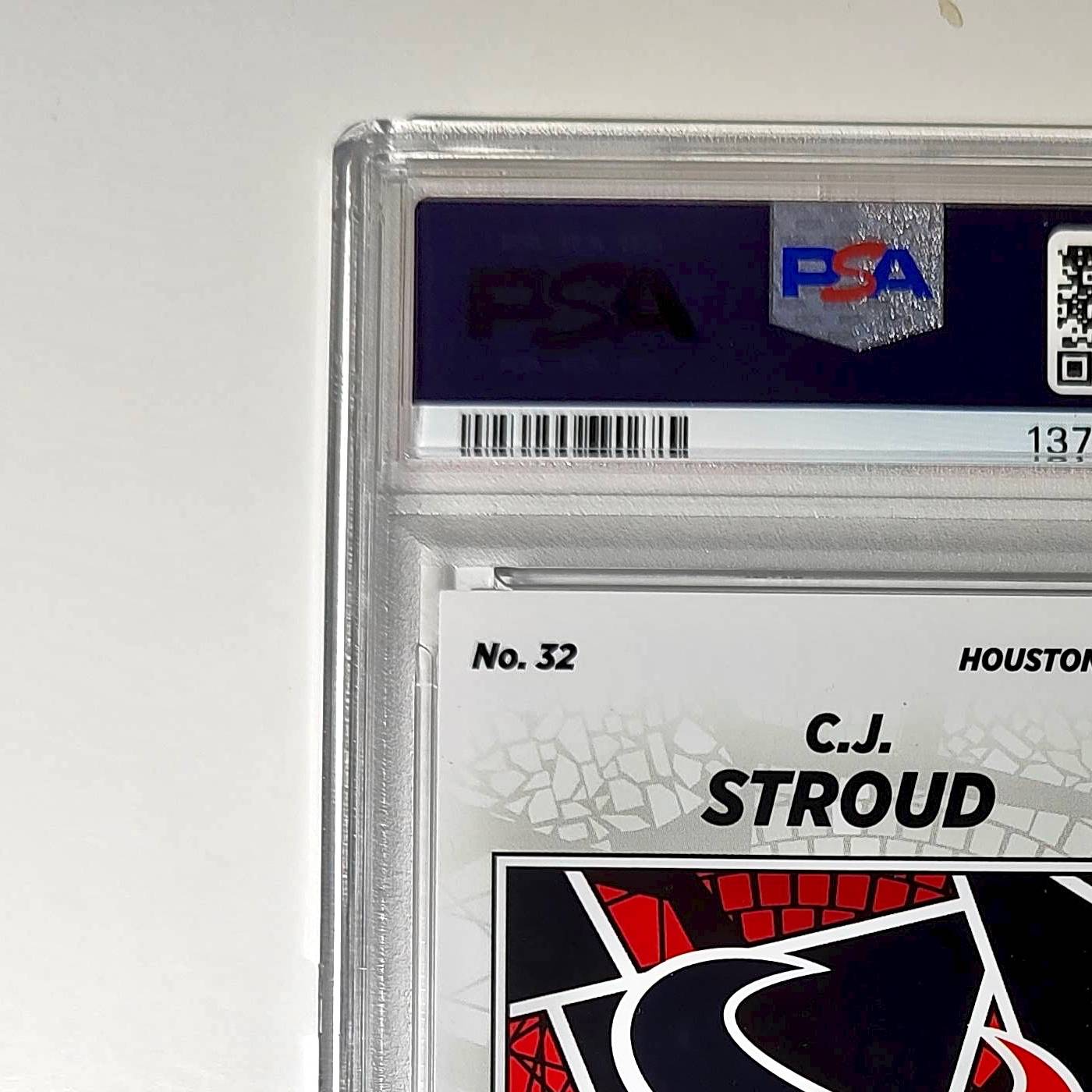 C.J. Stroud 2024 Panini Sticker Collection #32 PSA 8 NM-MT