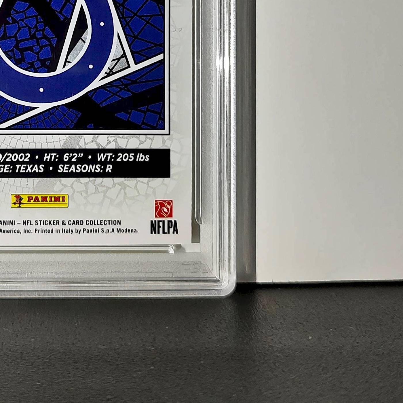 Adonai Mitchell 2024 Panini Sticker Collection 080/199 #89 Gold Foil PSA 9 Mint