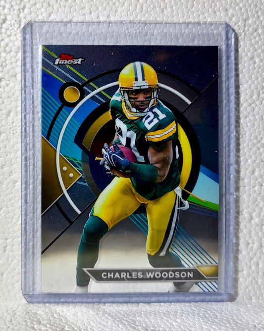 Charles Woodson 2023 Topps Finest NFL #187 Football Card Green Bay Packers