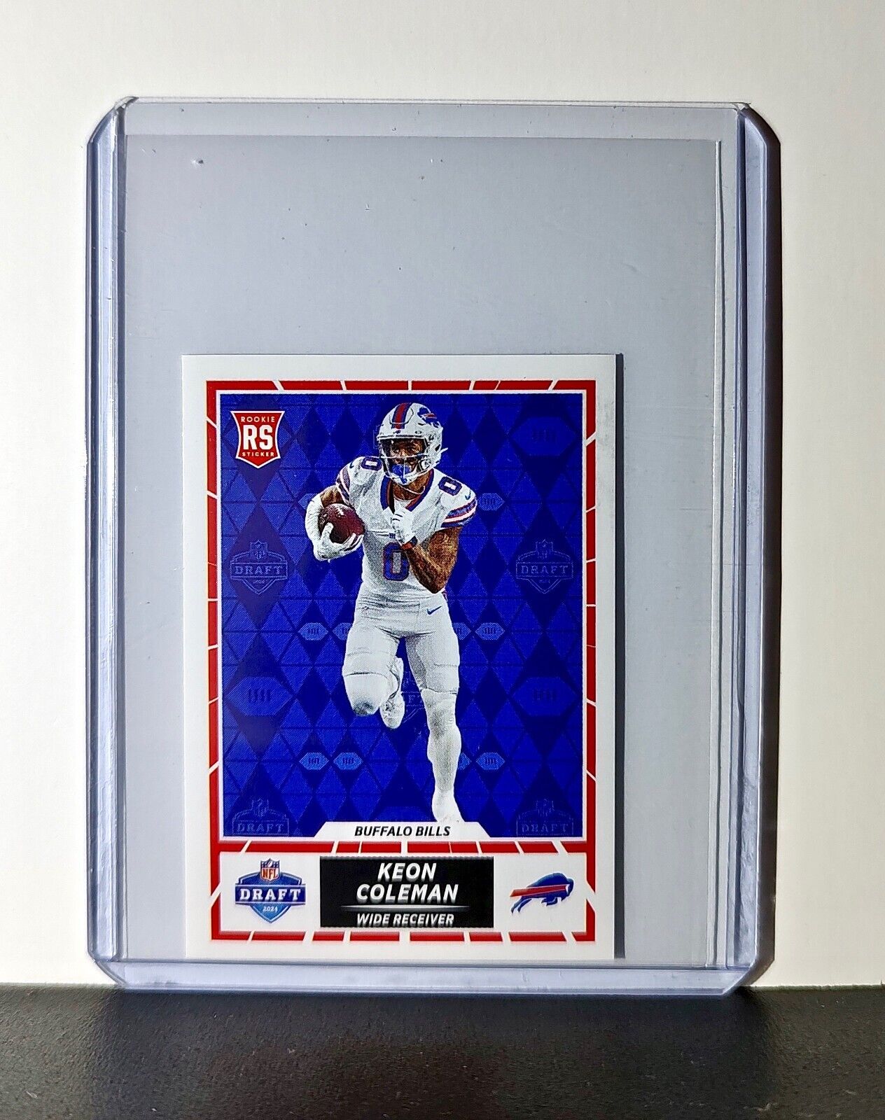Keon Coleman Rookie 2024 Panini NFL Sticker #559 NFL Draft Buffalo Bills