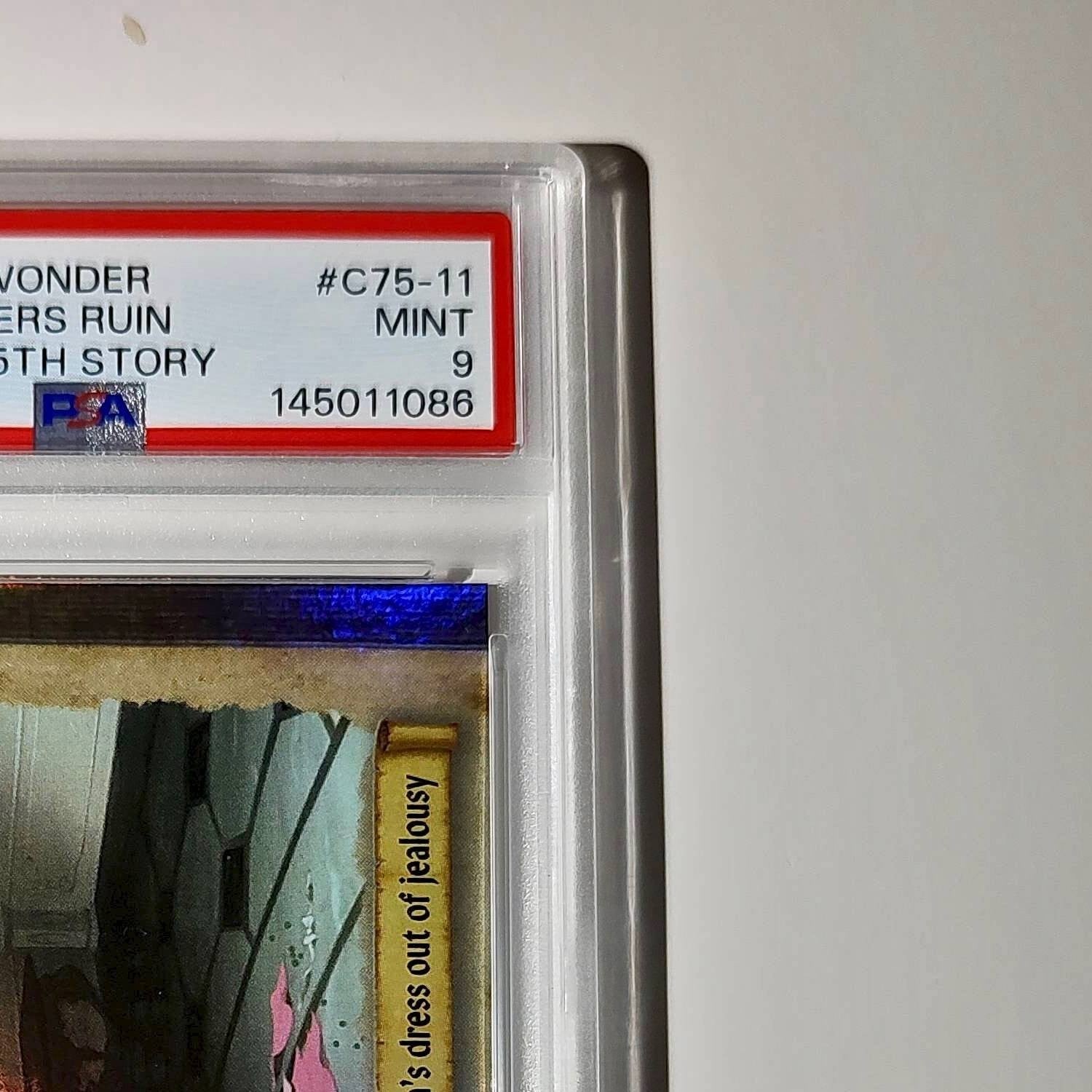 The Stepsisters ruin Cinderella's dress 2025 Topps Disney #C75-11 PSA 9