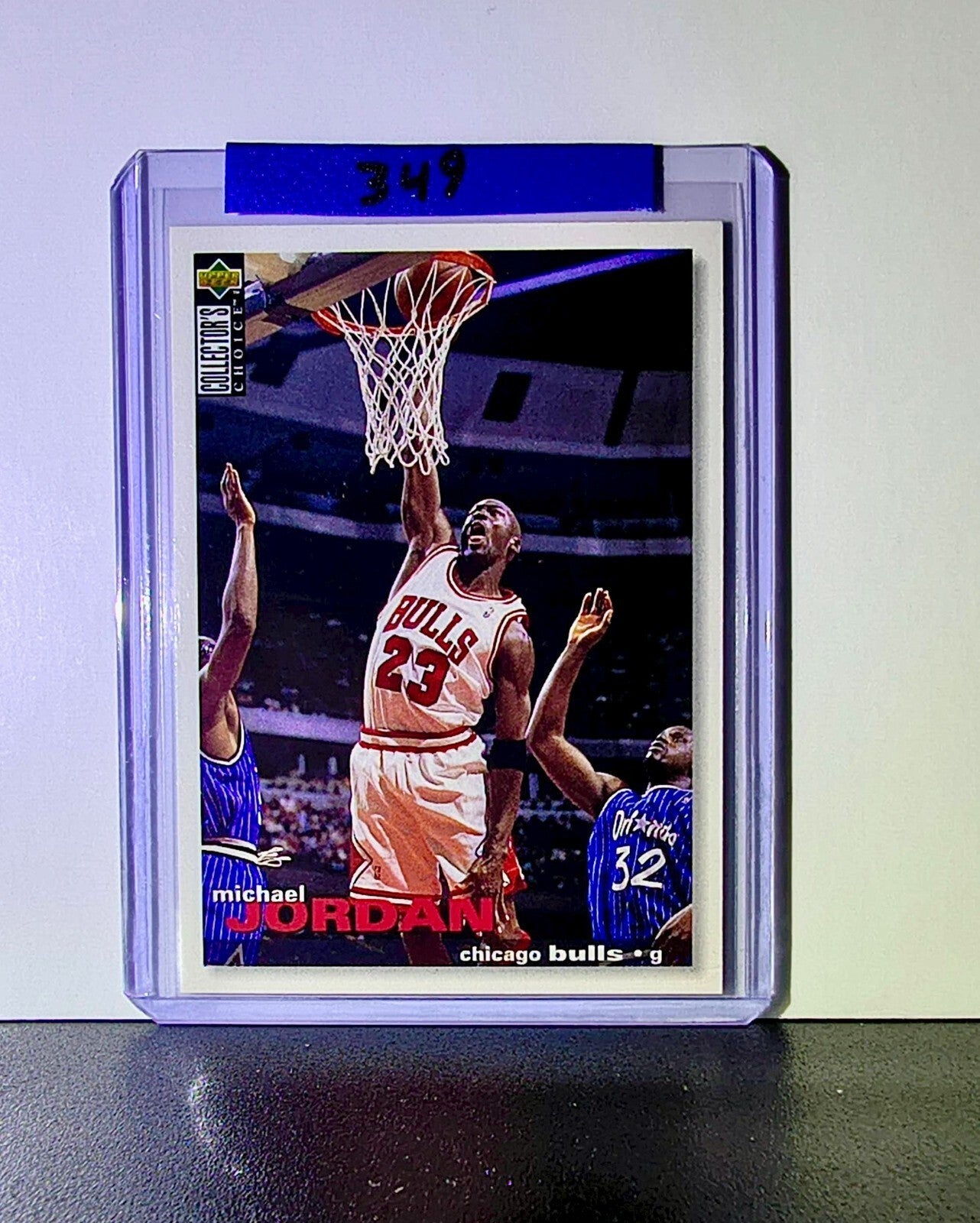 Michael Jordan 1995-96 Upper Deck Collector's Choice #20 Basketball Card Bulls