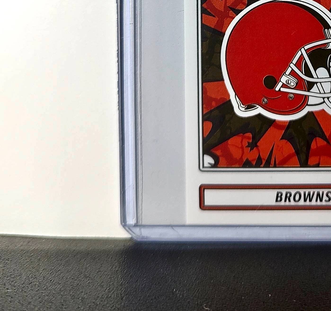 Cleveland Browns Logo 2025 Panini NFL #150 Sticker