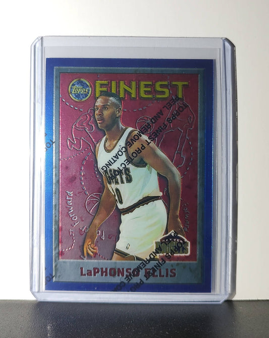 LaPhonso Ellis 1995-96 Topps Finest NBA #242 Card Denver Nuggets