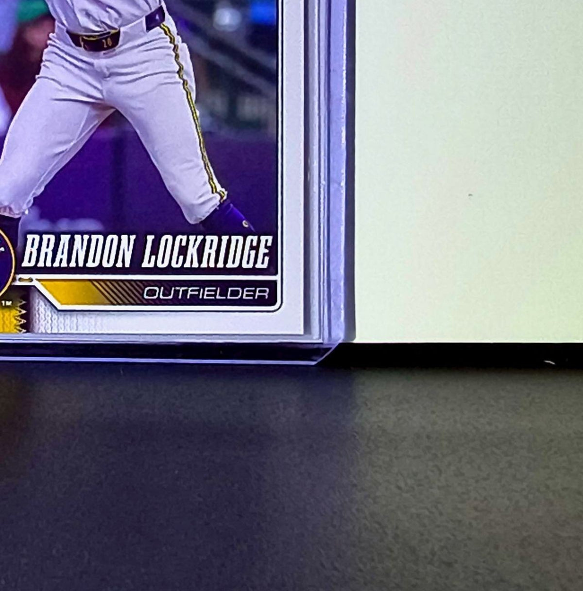 Brandon Lockridge 2026 Topps Update MLB #US109 Card Milwaukee Brewers