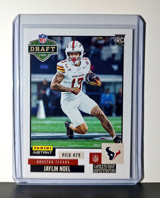 Jaylin Noel Rookie 2025 NFL Draft #29 Football Card Houston Texans 1 of 797