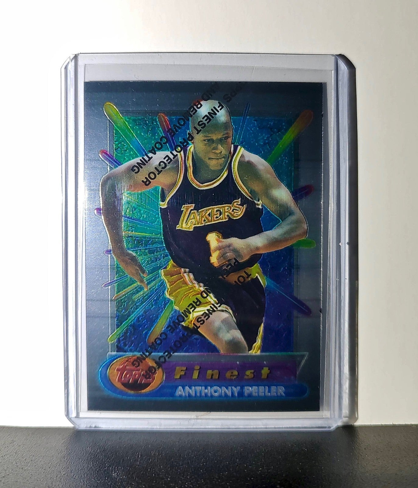 Anthony Peeler 1994-95 Topps Finest #304 Basketball Card