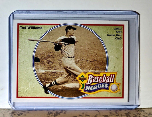 Ted Williams 1992 Upper Deck Baseball Heroes MLB #34 Card Boston Red Sox