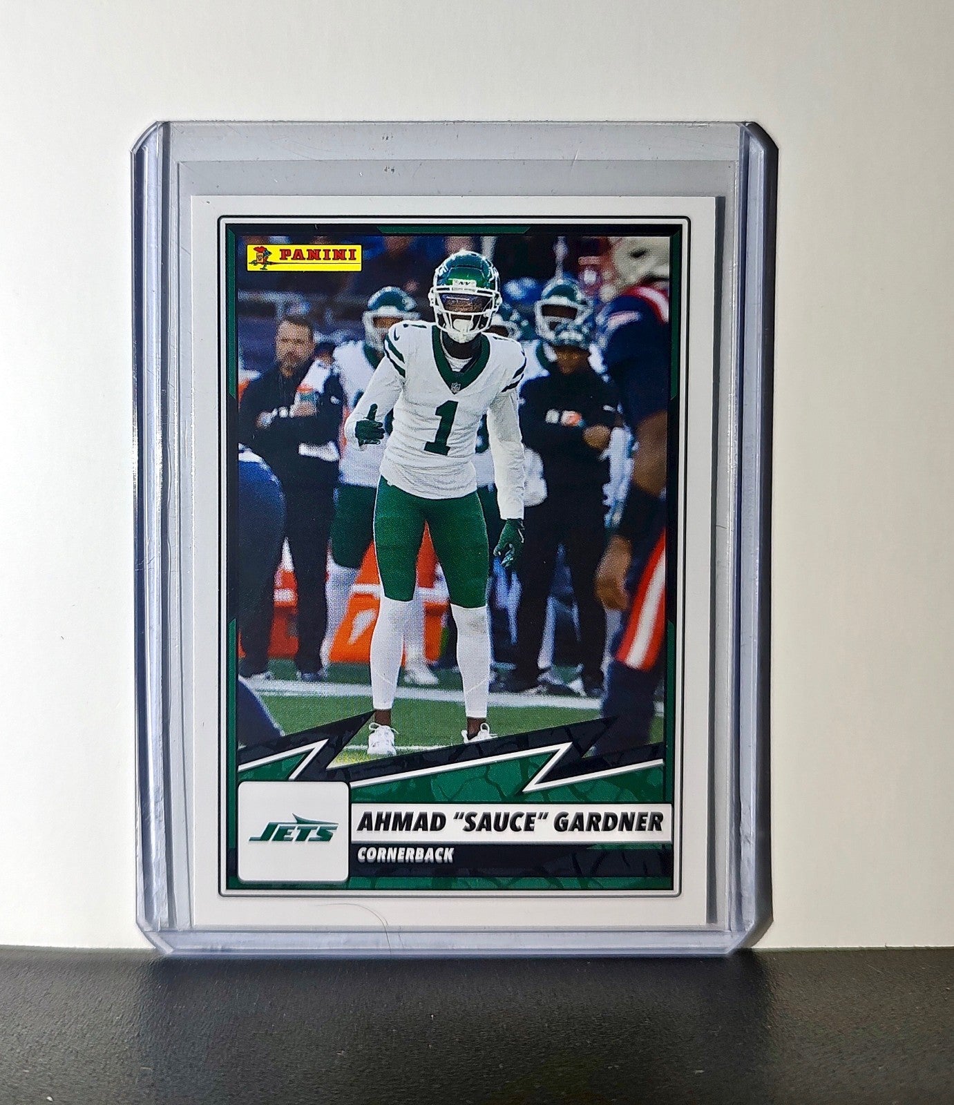 Ahmad "Sauce" Gardner 2025 Panini NFL #18 Sticker Card New York Jets