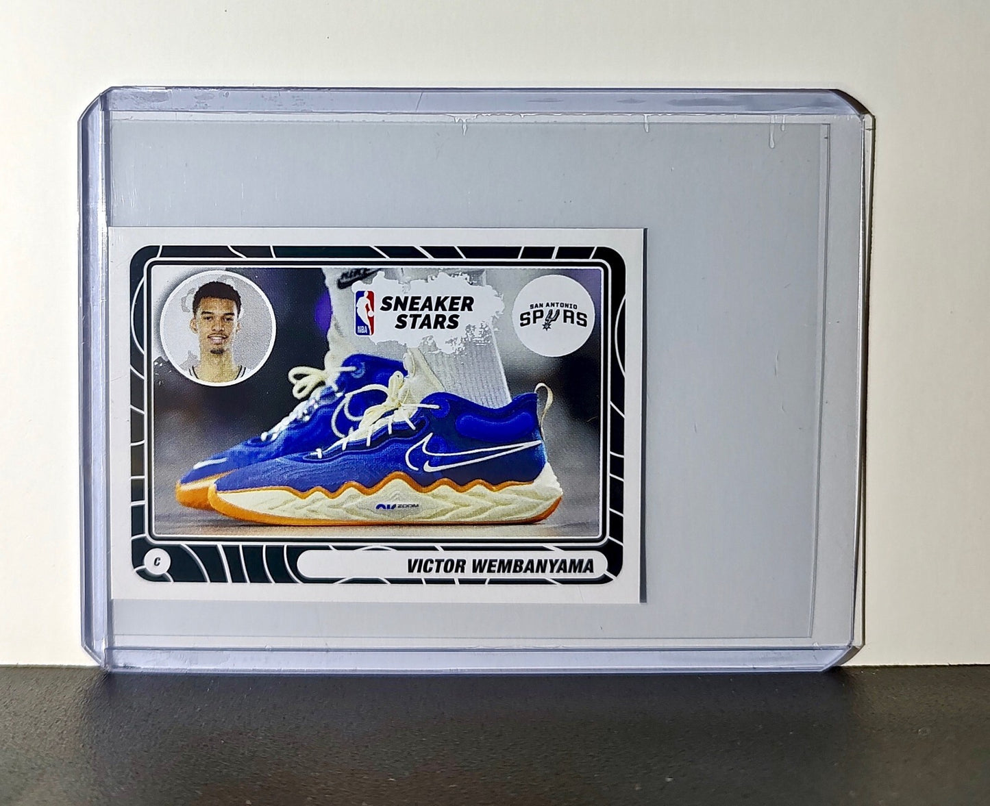 Victor Wembanyama 2023-24 Panini NBA #53 Sneaker Sticker Card San Antonio Spurs