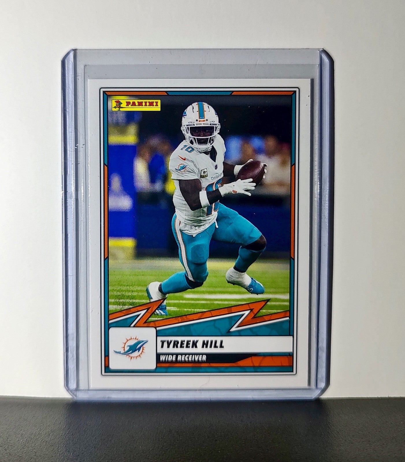 Tyreek Hill 2025 Panini NFL #57 Sticker Card Miami Dolphins
