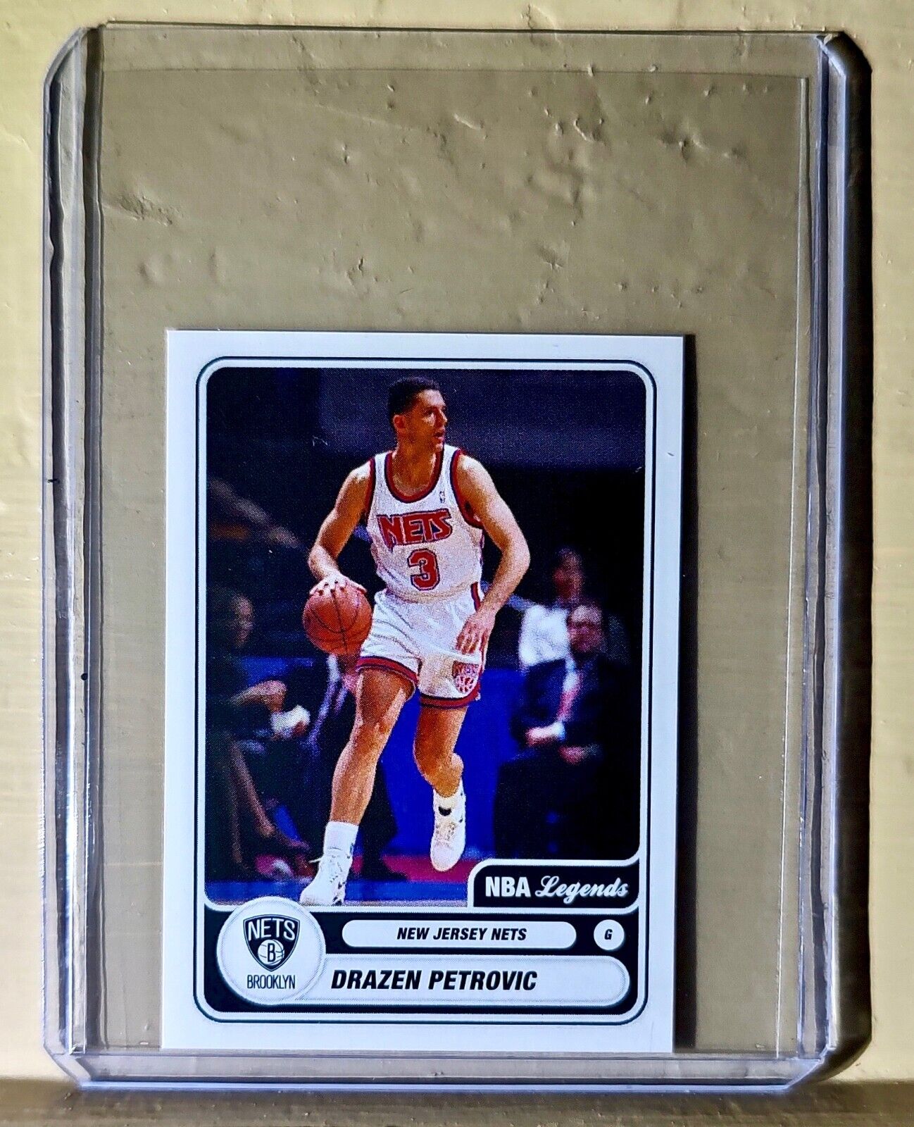 2023-24 Dražen Petrović Panini NBA Basketball #491 Sticker NBA Legends