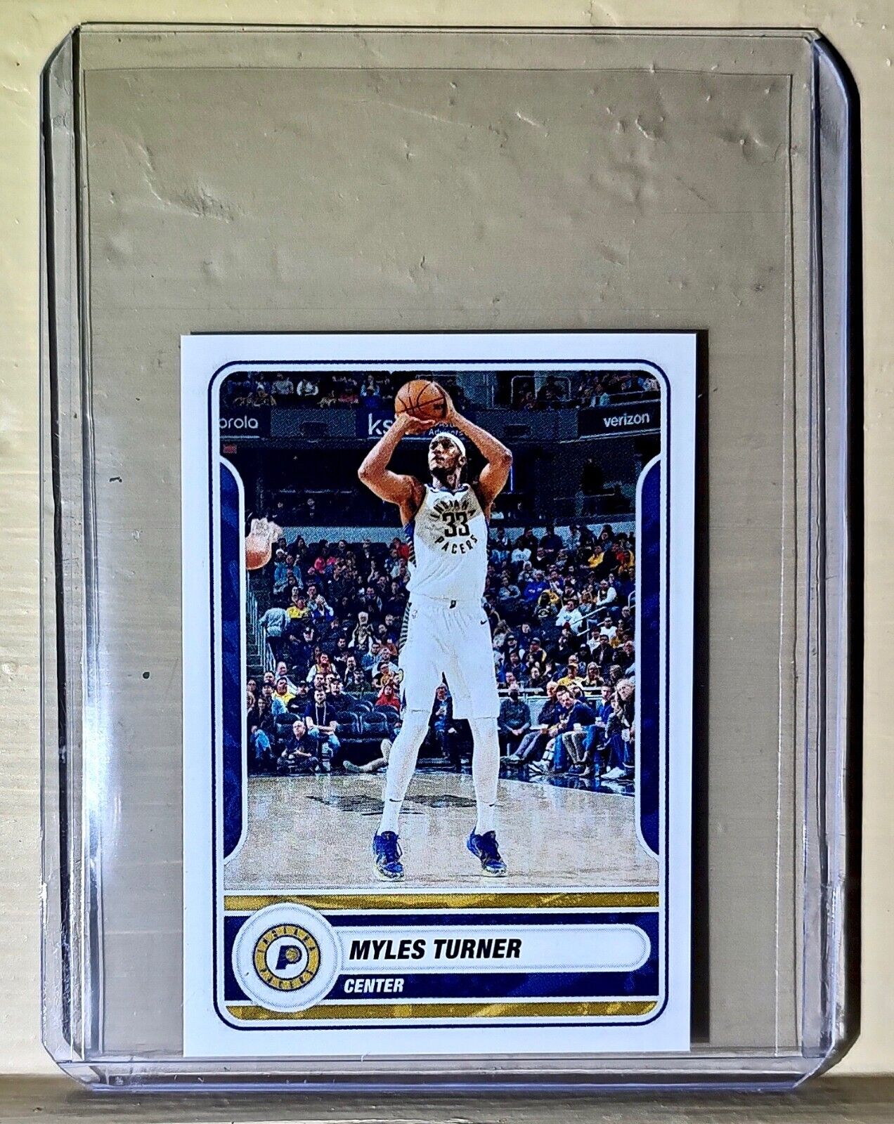 2023-24 Myles Turner Panini NBA Basketball #196 Sticker Indiana Pacers