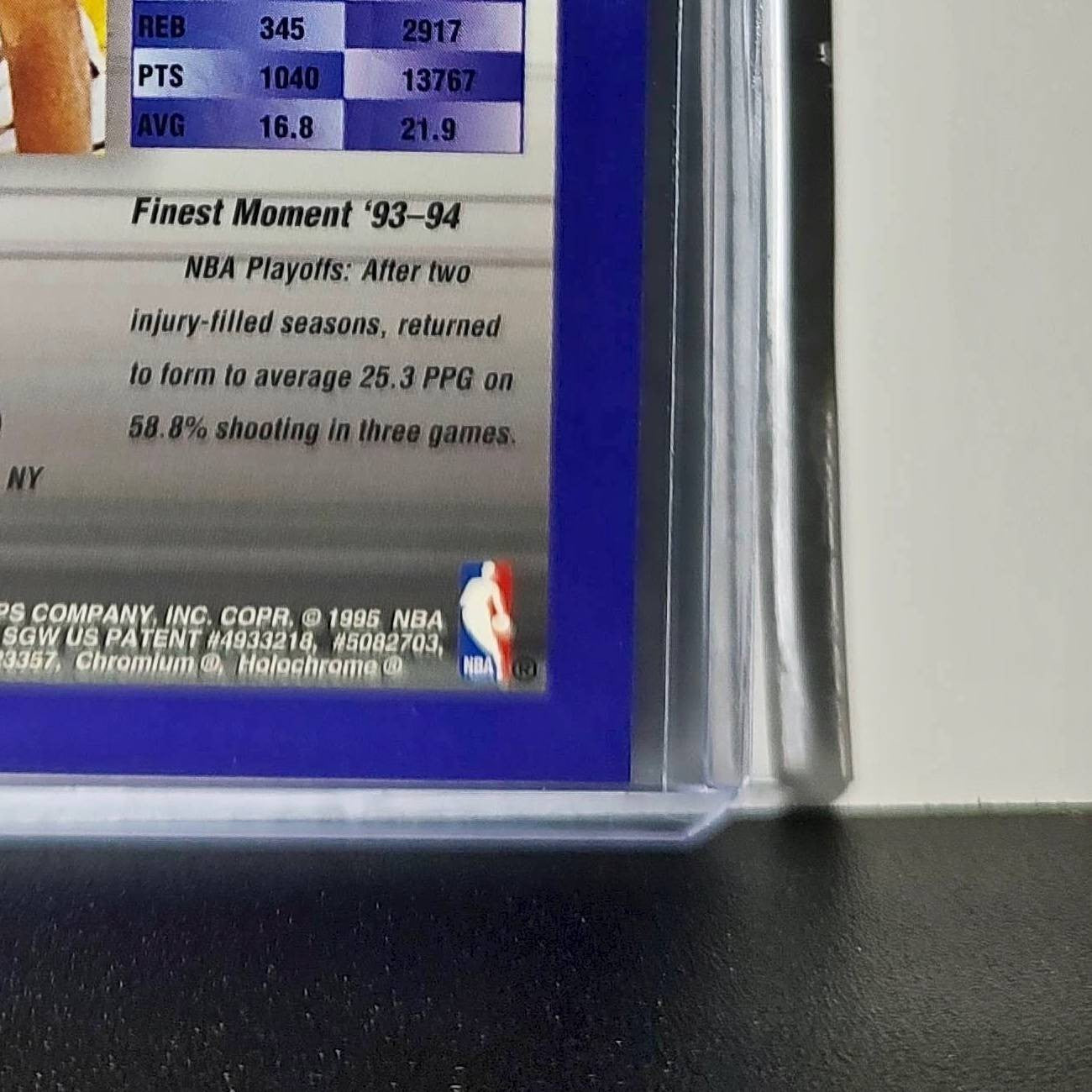 Chris Mullin 1994-95 Topps Finest #245 Basketball Card