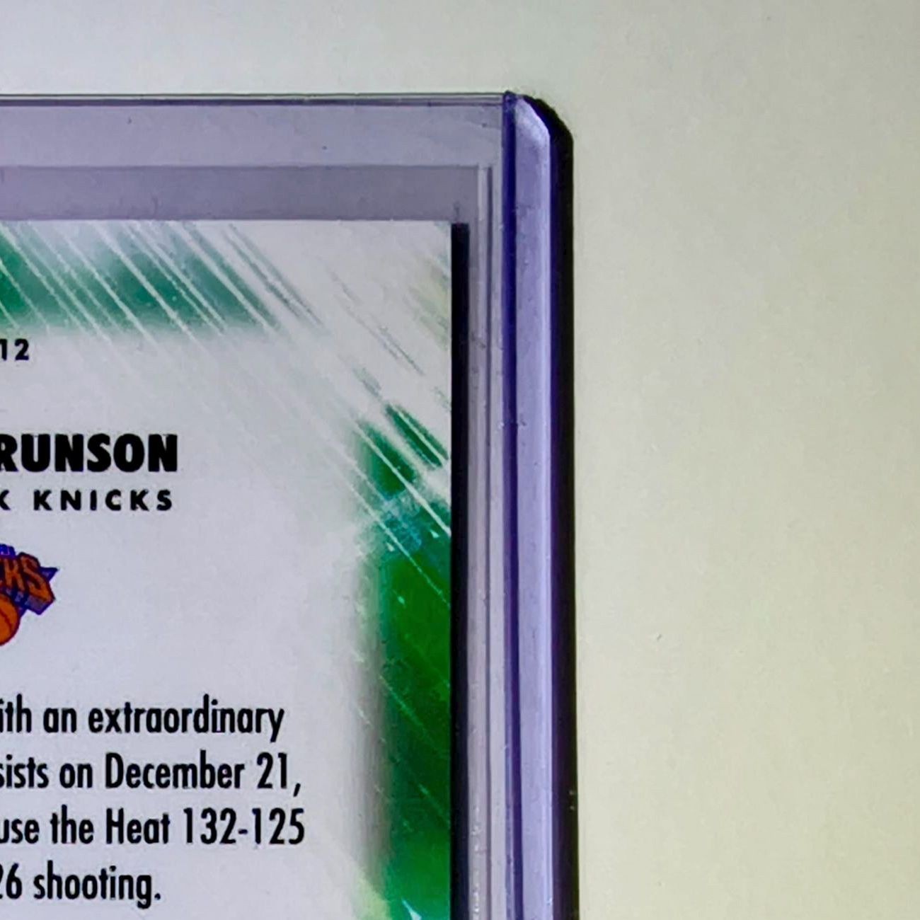 Jalen Brunson 2025-26 NBA Topps Chrome Update Stratospheric Stars #ST-12 Card