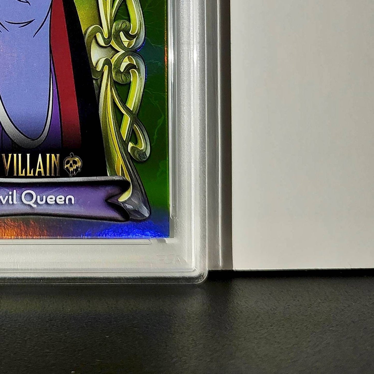 Evil Queen 2025 Topps Disney #172 Card Snow White and the Seven Dwarfs PSA 8