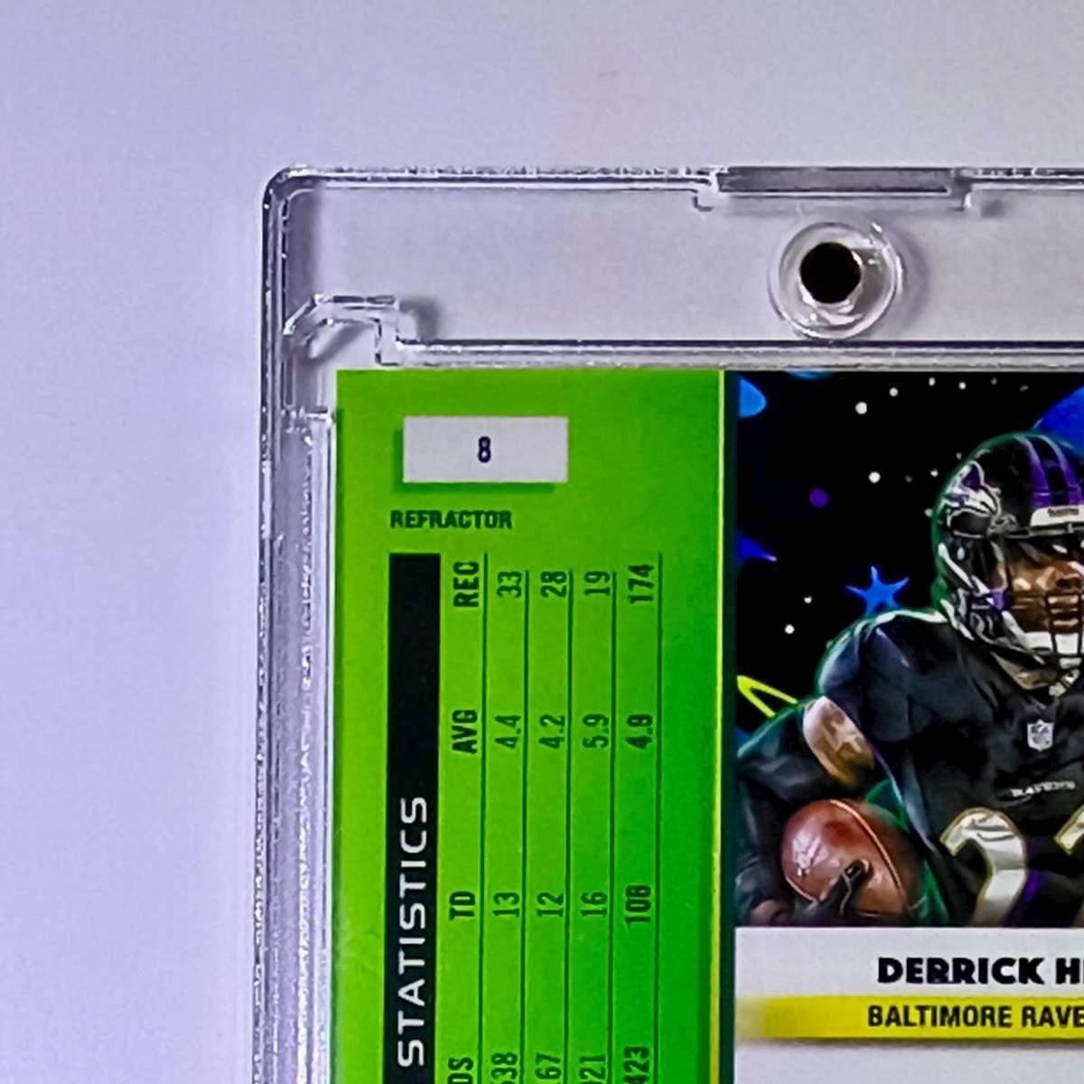 Derrick Henry 2025 NFL Topps Chrome Cosmic Refractor #8 Football Card Ravens