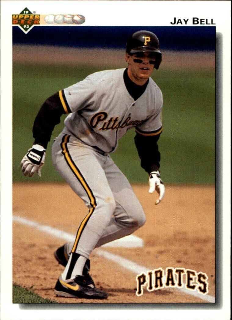 Jay Bell 1992 Upper Deck MLB #115 Baseball Card Pittsburgh Pirates