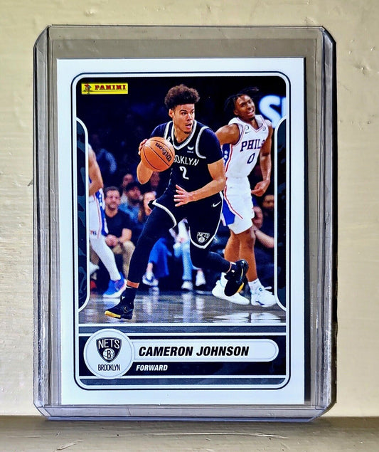 Cameron Johnson 2023-24 Panini NBA Basketball #62 Card Brooklyn Nets