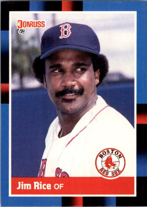 1988 Jim Rice Donruss Baseball Card #399