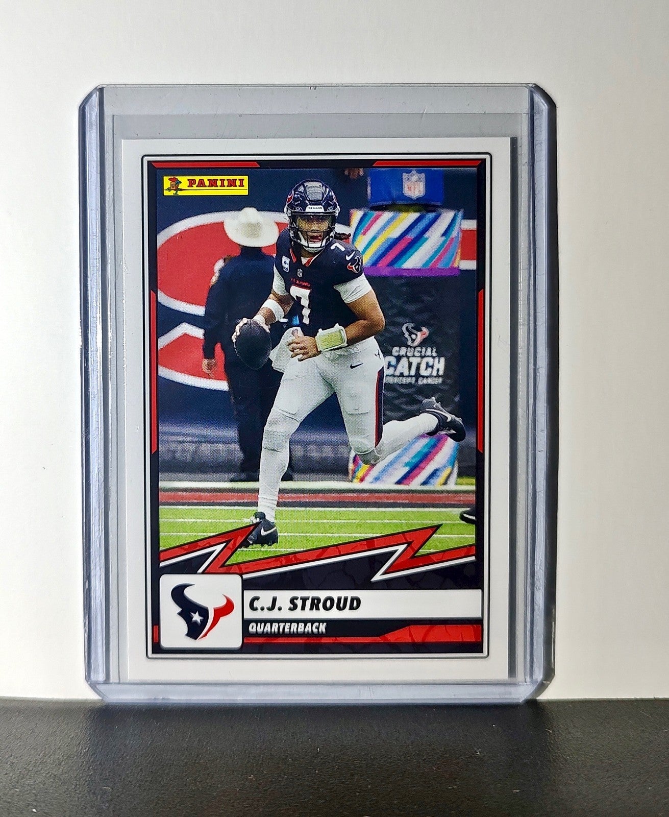 C.J. Stroud 2025 Panini NFL #3 Sticker Card Houston Texans