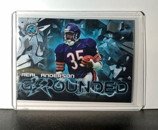 Neal Anderson 2023 Topps Resurgence Grounded NFL #RG-3 Card Chicago Bears