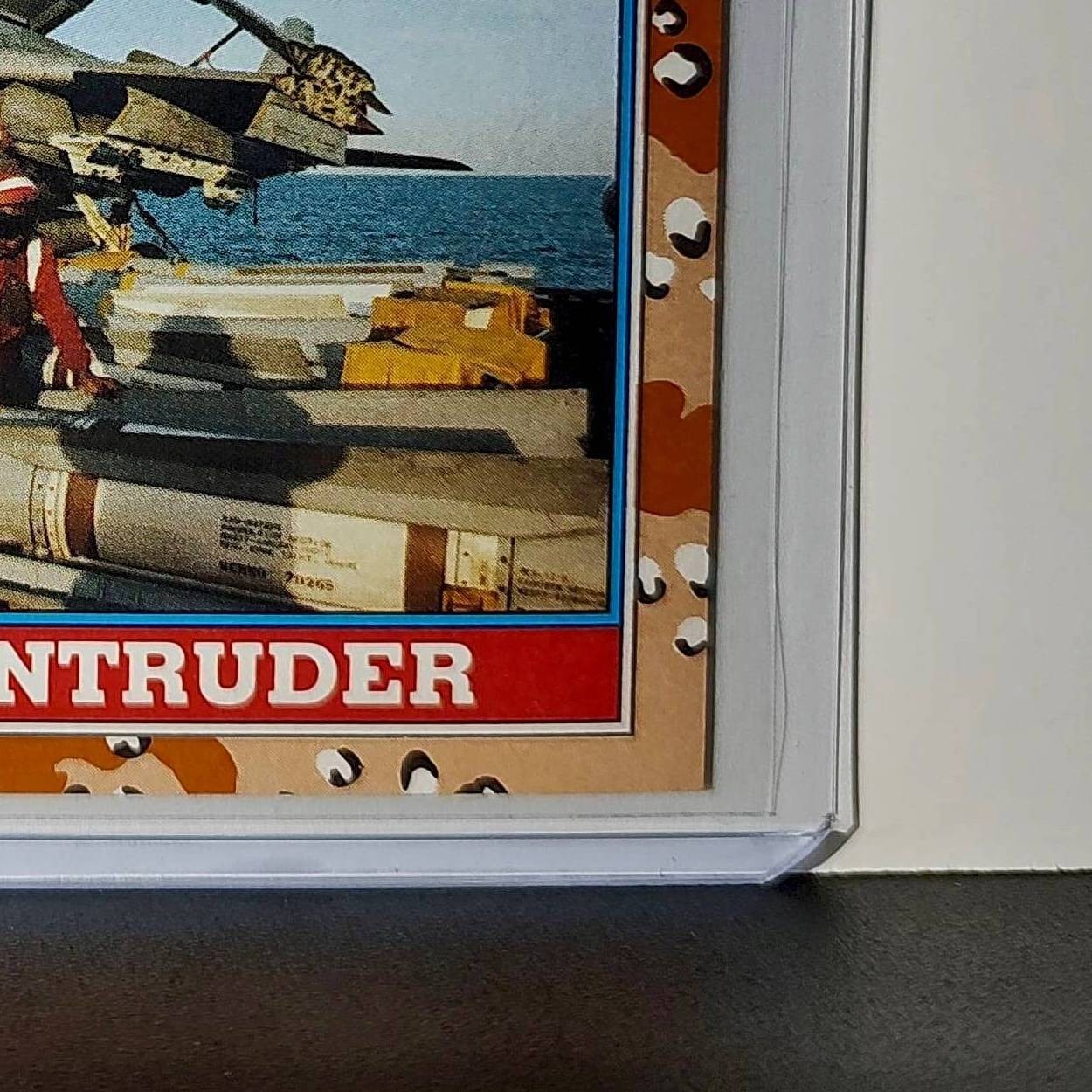 A-6 Intruder 1991 Topps Desert Storm #104 Card