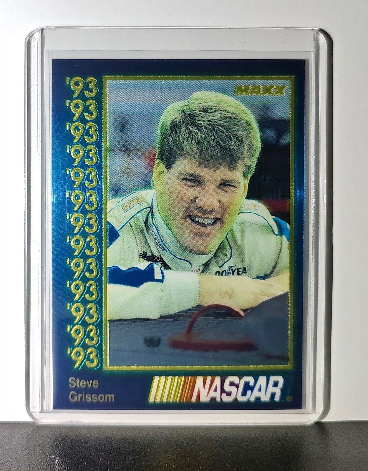 Steve Grissom 1993 Maxx Premier Plus Racing #31 NASCAR Card Grissom Racing
